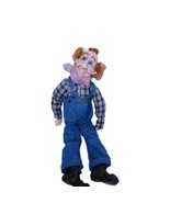 Porcelain Dirty Face Hobo In Overalls Doll 18&quot; - $774.38 MXN