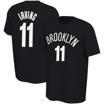 NBA Nets Jersey Style T-Shirt S-5X Kyrie, Harden or Your Choice Name/Numb - £15.62 GBP+