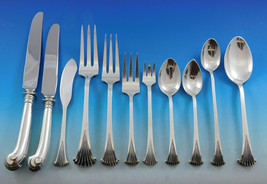 Onslow by Tuttle Sterling Silver Flatware Set for 12 Service 134 pcs Dinner - £10,709.29 GBP
