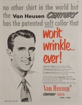 1951 Print Ad Van Heusen Century Soft Collar Men&#39;s Shirts Philips-Jones NY,NY - £16.22 GBP