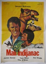 Vintage Movie Poster One Little Indian James Garner Vera Miles McEveety Disne... - £20.86 GBP
