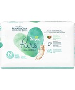 Pampers Pure Protection Diapers Hypoallergenic Newborn/Size 0 ( 10 lb) 3... - $17.64 CAD