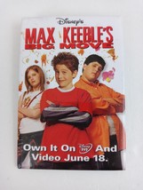 Disney&#39;s Max Keeble&#39;s Big Movie DVD &amp; VHS Movie Promo Pin Button - £6.57 GBP