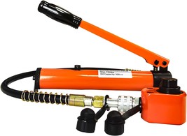 10 Ton Low Profile Hydraulic Cylinder Jack Porta Power Ram 0.98&quot;, Orange... - $110.99