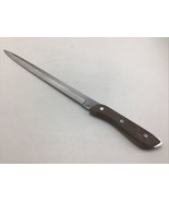 Regent Sherwood Slicing Knife 10.5&quot; Blade JAPAN Wood Handle Stainless St... - £13.48 GBP