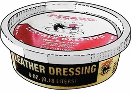 Classic Leather Dressing paste 6 oz tUb Boots Shoe leather PECARD PLD6 - £23.31 GBP