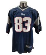 New England Patriots Wes Welker #83 Nike On Field Stitched Jersey Siz Sz 54 - $31.34