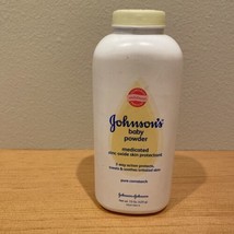 Johnson’s Baby Powder Medicated 15oz Zinc Oxide Corn Starch READ - £30.23 GBP