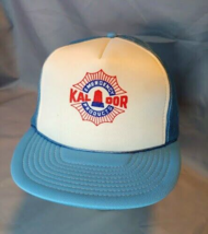 Vintage Trucker Cap Kaldor Emergency Lighting Products Foam Mesh Snap Back - $14.80