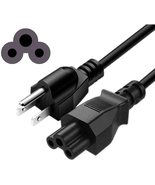 DIGITMON 3 Prong Mickey Mouse Universal Laptop Charging AC Power Cord fo... - £7.64 GBP