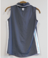 Footjoy  Womens Polo Golf Shirt  Sleeveless Gray Size XS - £19.82 GBP