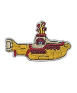 YELLOW SUBMARINE IRON ON PATCH 3.5&quot; Classic Rock Music Beatles Fan Embro... - $5.56 CAD
