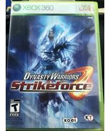 Dynasty Warriors: Strikeforce (Microsoft Xbox 360, 2010) With Manual - $12.23