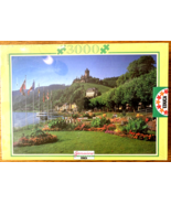 Rare EDUCA Puzzle 3000 pc View of Cochem Louis XIV Reichsgurg Historic L... - £55.06 GBP