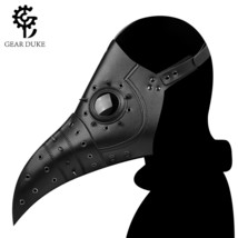 Halloween Punk Medieval Plague Long Beak Mask Cosplay Holiday Supplies - £31.13 GBP