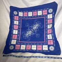 20&quot; X 20&quot; Ford Breast Cancer Handkerchief Bandana Scarf Blue Pink Memory... - $10.71 CAD