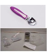 Tupperware Smidget Magnetic Mini Cheese Grater and Pink Ice Cream Scoop NEW - $14.77 CAD