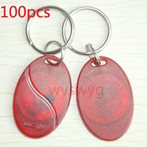 100pcs Mini 125KHz RFID EM4100 Proximity Induction Tag Token F Access Co... - £52.38 GBP