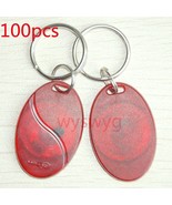 100pcs Mini 125KHz RFID EM4100 Proximity Induction Tag Token F Access Co... - $1,202.08 MXN