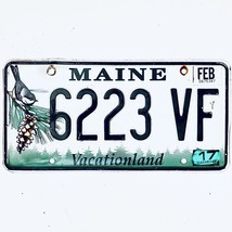 2017 United States Maine Vacationland Passenger License Plate 6223 VF - $20.35 CAD
