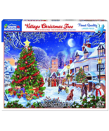 White Mountain Village Christmas Tree - 1000 Piece Jigsaw Puzzle - $17.99
