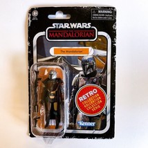 Kenner Star Wars Retro The Mandalorian 3.75&quot; Bounty Hunter Hasbro Disney Lucas - £14.22 GBP