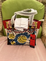 NWT/COACH X DISNEY/KEITH HARING/MOLLIE TOTE/LEATHER - £279.13 GBP