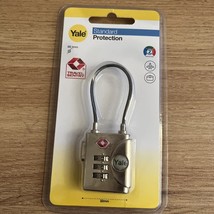 Yale Locks  Standard Protection YTP3 TSA Soft Shackle Padlock 32mm NEW - $15.87