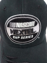 NASCAR Nextel Cup Series Racing 6 Panel Black Hat 3d Graphics A-Flex Fitted - £8.86 GBP