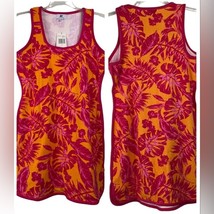 Juicy Couture NEW Terry Cloth Tank Top Dress Coverup Tropical Print Size M - £32.56 GBP