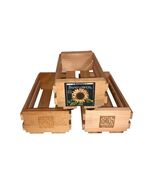 Napa Valley 10&quot; Cassette Crate Racks / Box TDK / Sunflower Storage Case ... - €24,62 EUR