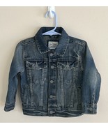 CHILDRENS PLACE Toddler Girls Size 2T Denim Blue Jean Jacket 100% Cotton - $204.86 MXN