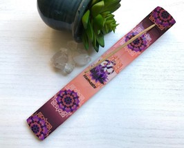 Namaste Wooden Printed Incense Holder Aum OM - $13.60 CAD