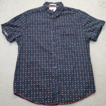 Cactusman Button-Down Shirt Men Large Multi Cards Poker Slim Fit Pocket ... - £18.35 GBP