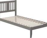 AFI Tahoe Twin Extra Long Bed with USB Turbo Charger in Grey - $315.99