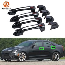 Car 8 Pcs Exterior Door Handle Cover Trim   Look Styling Parts for Cadil... - £120.65 GBP