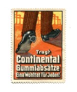 Continental Rubber Heels German Antique Vintage 1910s Cinderella Poster ... - £5.74 GBP