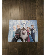 16&quot; Disney FROZEN Anna Elsa  3d cutout retro USA STEEL plate display ad ... - $57.02 CAD