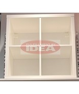Brand New IKEA KALLAX White Bookcase Shelving Unit 30 3/8x30 3/8 &quot; 202.7... - £68.60 GBP
