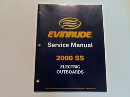 2000 Evinrude Ss Électrique Hors-Bord Service Réparation Shop Manuel Usine OEM - £1.58 GBP