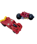 Hot Wheels Ironman Avengers Age of Ultron &amp; Flash DC Comics Car Motorcycle - $228.28 MXN