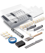 17 Piece Paint Roller Kit - Paint Rollers 9&quot;4&quot;, Paint Roller Frame，Paint... - €24,93 EUR