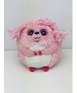 Ty Beanie Ballz - Lovey the  Pink Hamster Size 4 Inch Plush Stuffed Ball... - £7.58 GBP