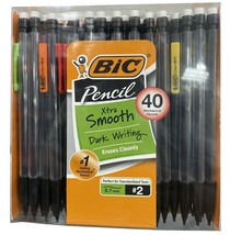  BIC Xtra Smooth No.2 Mechanical Pencil, Medium Point (0.7 Mm) 40 Pack  - $13.55
