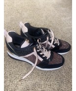 Michael Kors Women&#39;s Georgie Trainer Black Rose- Size 9.5 - $1,546.48 MXN