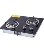 2 Burner LPG Gas Stove Hob 2*1.8KW 380*300*70mm GR-B003 Boat Caravan RV - $354.06 CAD