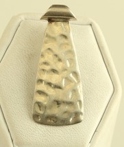 Vintage Retired Sterling Silver SILPADA 925 Tie shaped Hammered Pendant - £19.73 GBP