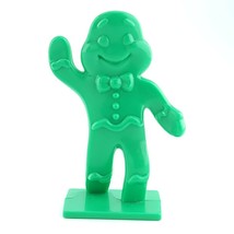 Candyland Green Gingerbread Man Token Replacement Game Piece 2010 Plastic - £1.97 GBP
