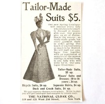 National Cloak Co Suits Skirts 1897 Advertisement Victorian Fashion ADBN1A10 - £9.76 GBP