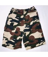 Camp Boys Shorts Sz 6 100% Cotton Easy Pull Ups Front Pocket - £20.93 GBP